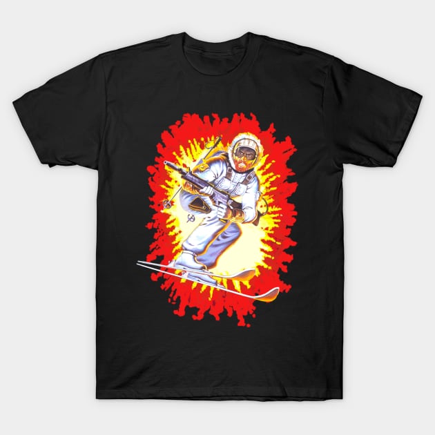 Snow Job GI Joe toy art card T-Shirt by EnglishGent